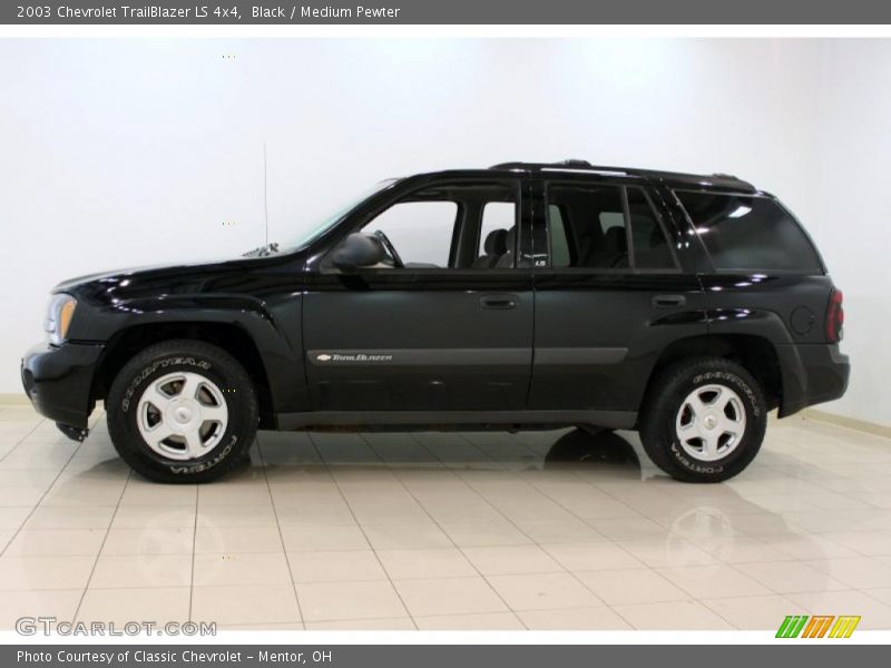 Black / Medium Pewter 2003 Chevrolet TrailBlazer LS 4x4