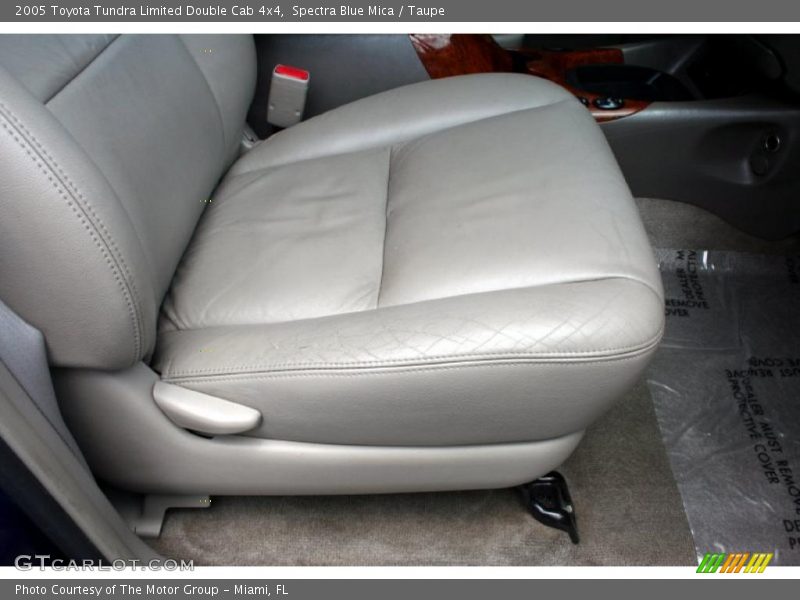 Spectra Blue Mica / Taupe 2005 Toyota Tundra Limited Double Cab 4x4