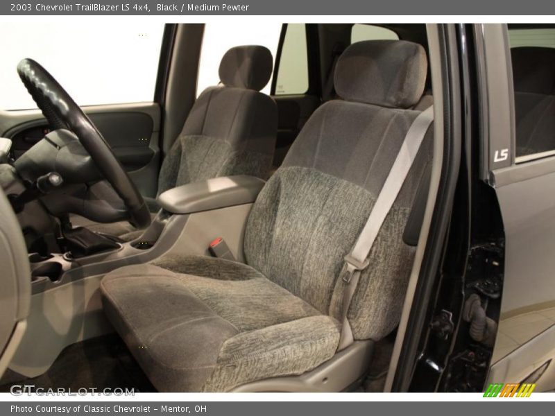 Black / Medium Pewter 2003 Chevrolet TrailBlazer LS 4x4