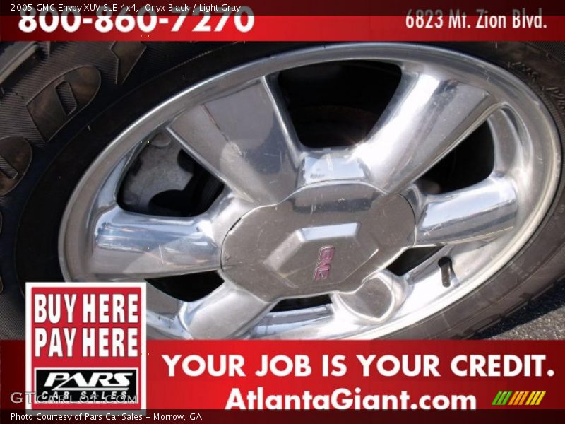 Onyx Black / Light Gray 2005 GMC Envoy XUV SLE 4x4