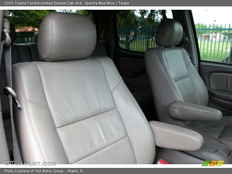 Spectra Blue Mica / Taupe 2005 Toyota Tundra Limited Double Cab 4x4