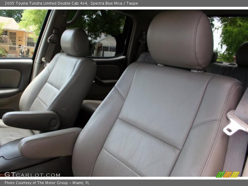 Spectra Blue Mica / Taupe 2005 Toyota Tundra Limited Double Cab 4x4