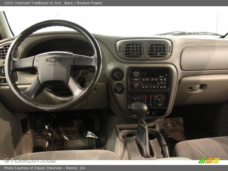 Black / Medium Pewter 2003 Chevrolet TrailBlazer LS 4x4