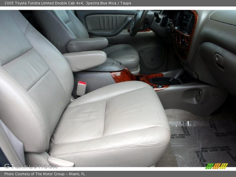Spectra Blue Mica / Taupe 2005 Toyota Tundra Limited Double Cab 4x4