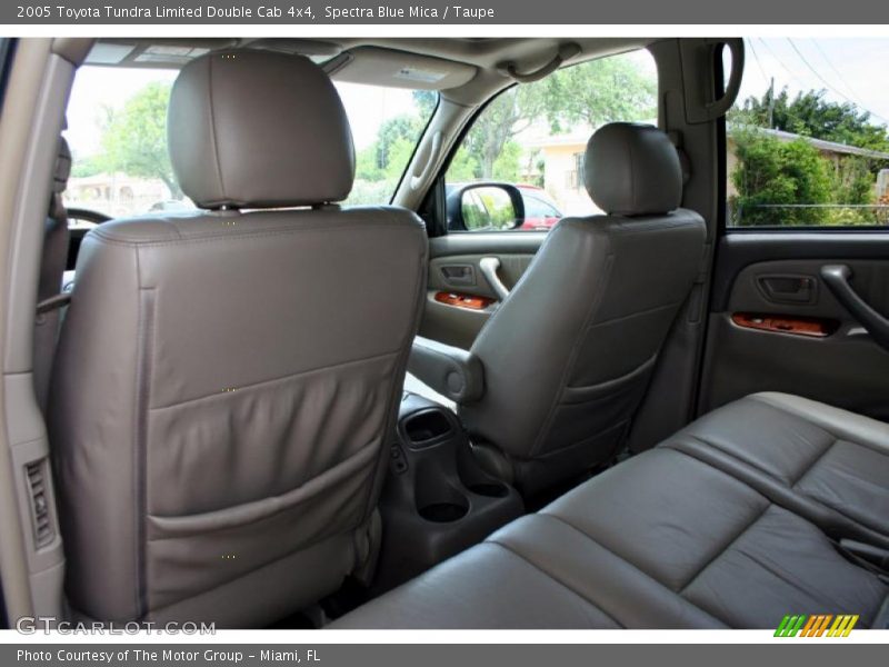 Spectra Blue Mica / Taupe 2005 Toyota Tundra Limited Double Cab 4x4