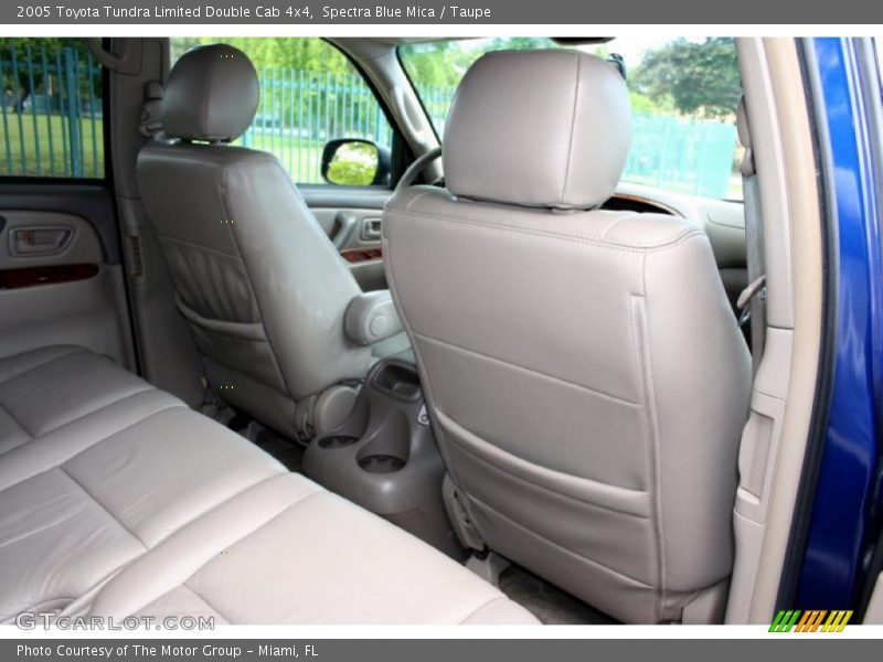 Spectra Blue Mica / Taupe 2005 Toyota Tundra Limited Double Cab 4x4