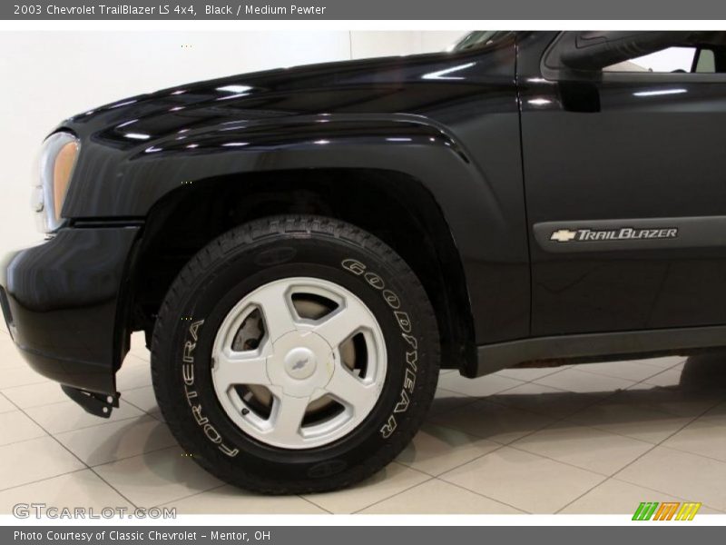 Black / Medium Pewter 2003 Chevrolet TrailBlazer LS 4x4