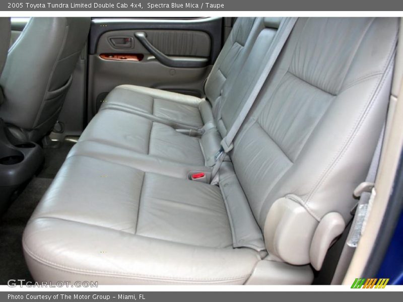 Spectra Blue Mica / Taupe 2005 Toyota Tundra Limited Double Cab 4x4