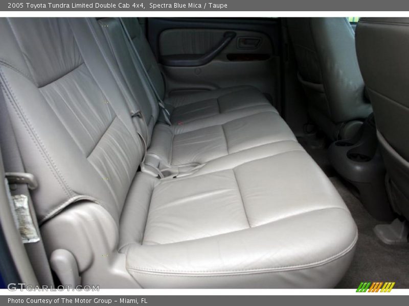 Spectra Blue Mica / Taupe 2005 Toyota Tundra Limited Double Cab 4x4