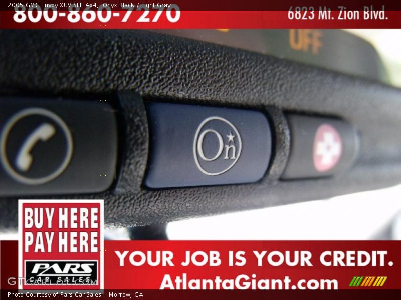 Onyx Black / Light Gray 2005 GMC Envoy XUV SLE 4x4