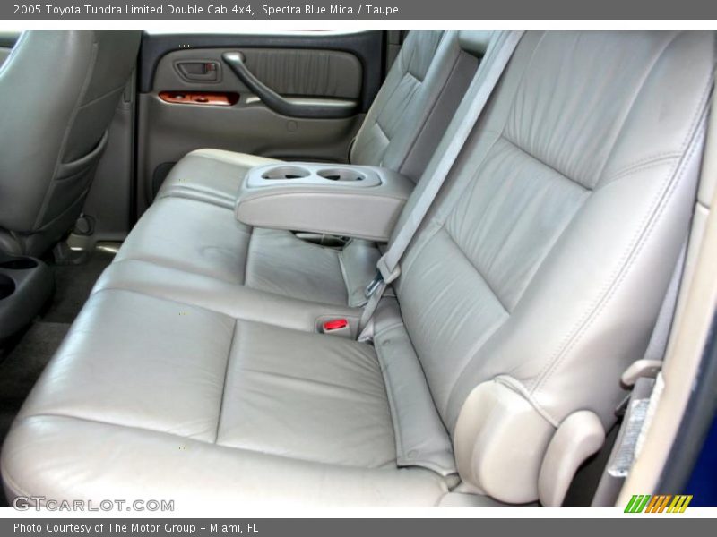 Spectra Blue Mica / Taupe 2005 Toyota Tundra Limited Double Cab 4x4