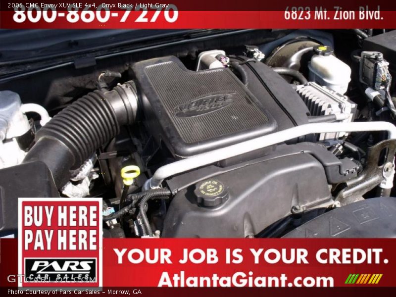 Onyx Black / Light Gray 2005 GMC Envoy XUV SLE 4x4