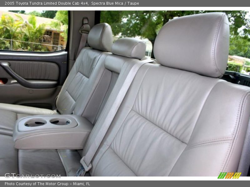 Spectra Blue Mica / Taupe 2005 Toyota Tundra Limited Double Cab 4x4