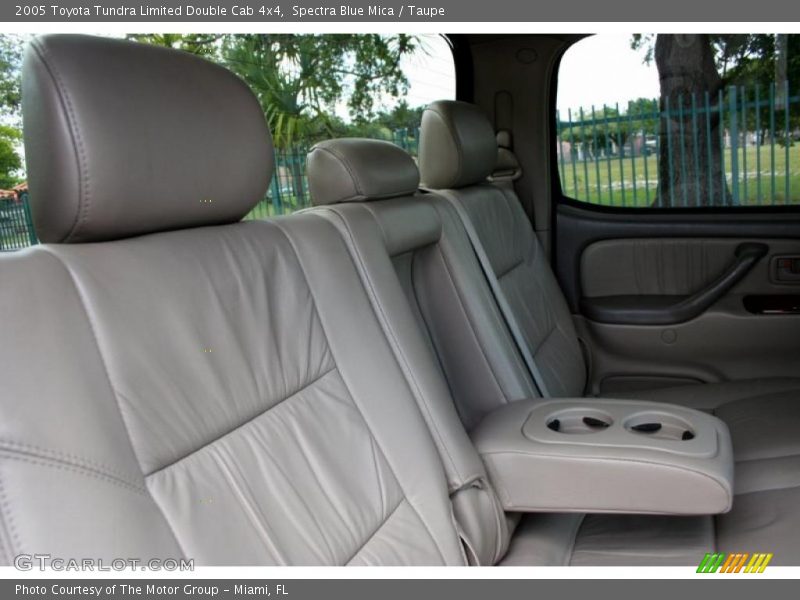 Spectra Blue Mica / Taupe 2005 Toyota Tundra Limited Double Cab 4x4