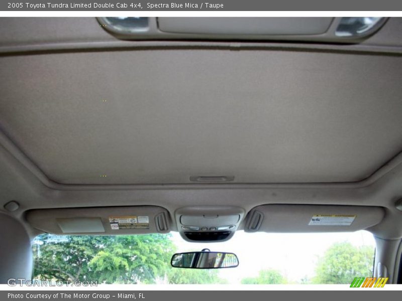 Spectra Blue Mica / Taupe 2005 Toyota Tundra Limited Double Cab 4x4