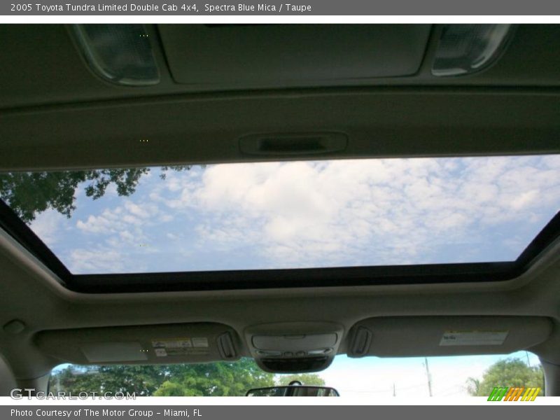 Spectra Blue Mica / Taupe 2005 Toyota Tundra Limited Double Cab 4x4