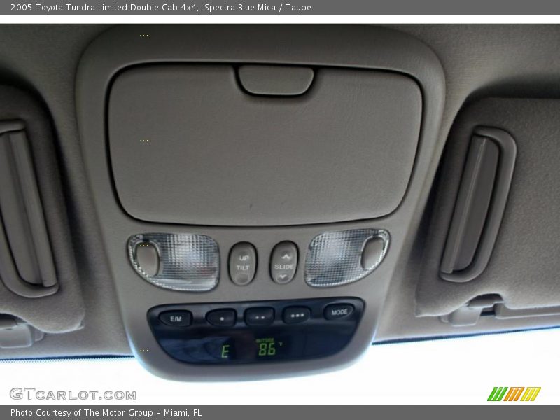 Spectra Blue Mica / Taupe 2005 Toyota Tundra Limited Double Cab 4x4
