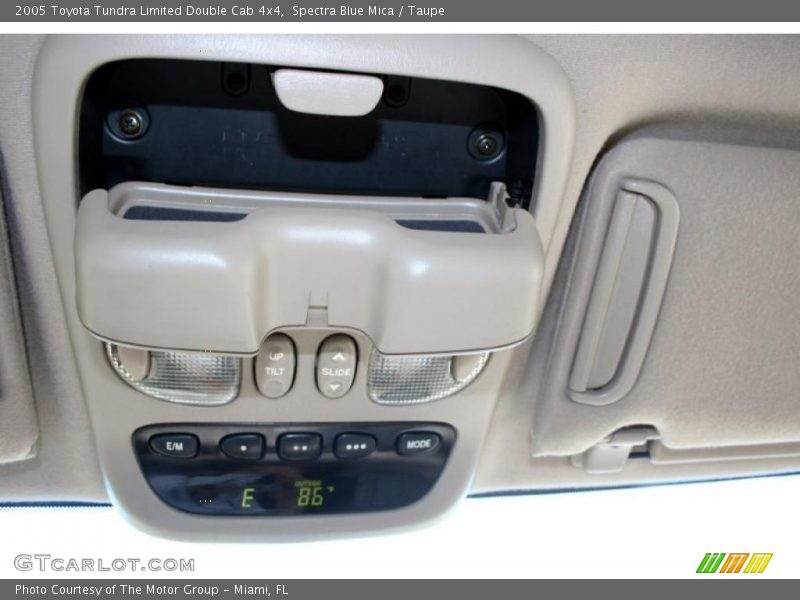 Spectra Blue Mica / Taupe 2005 Toyota Tundra Limited Double Cab 4x4