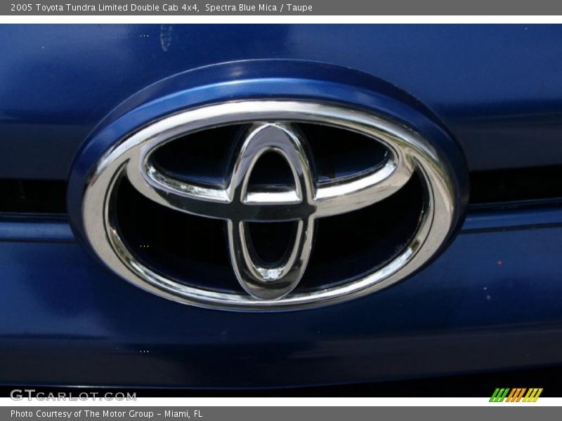 Spectra Blue Mica / Taupe 2005 Toyota Tundra Limited Double Cab 4x4