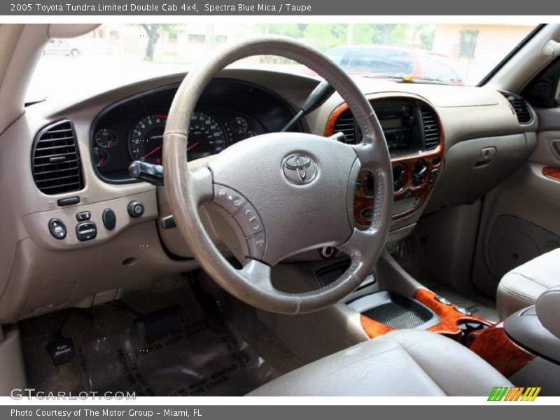  2005 Tundra Limited Double Cab 4x4 Taupe Interior