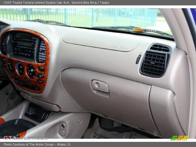 Spectra Blue Mica / Taupe 2005 Toyota Tundra Limited Double Cab 4x4