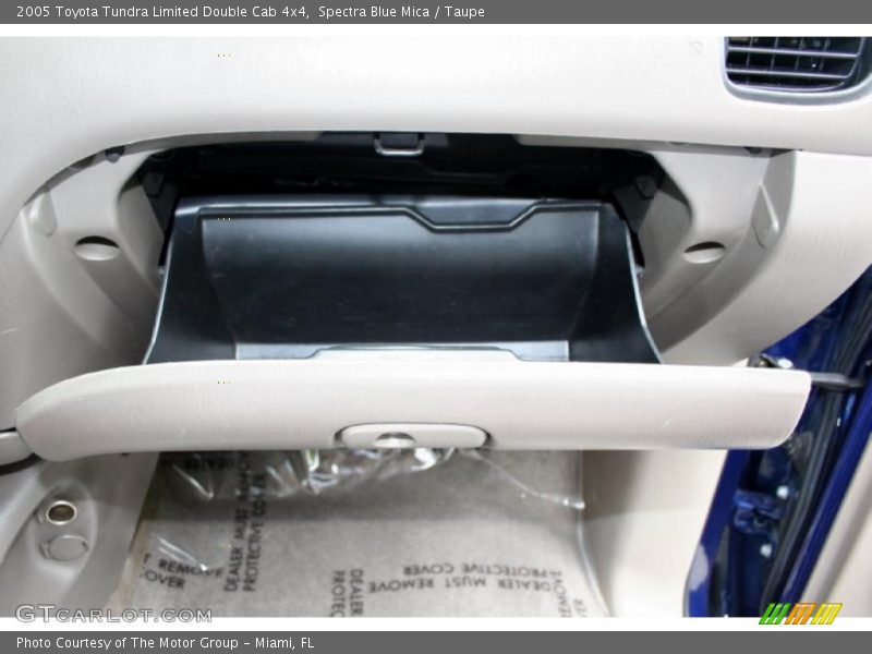 Spectra Blue Mica / Taupe 2005 Toyota Tundra Limited Double Cab 4x4