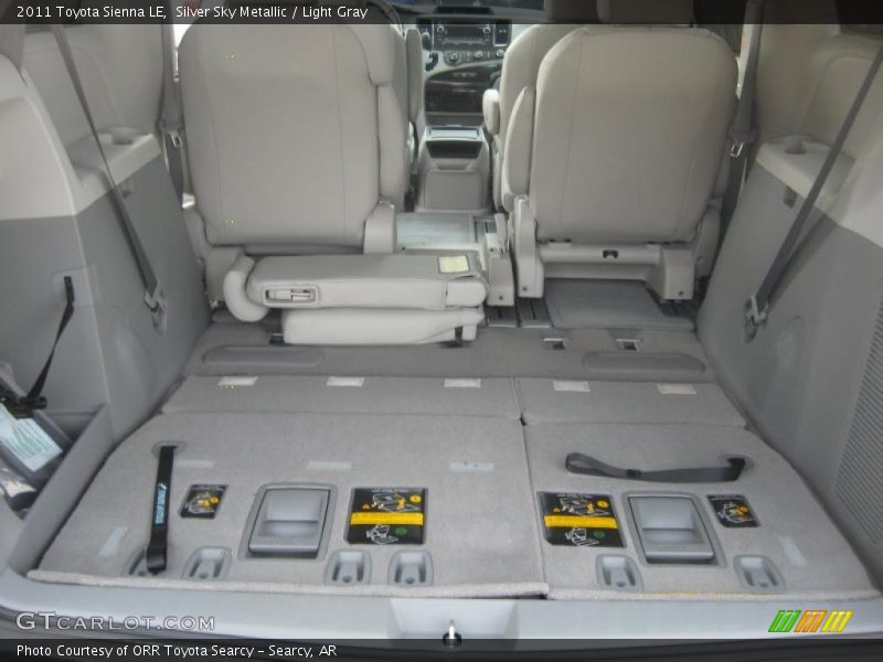 Silver Sky Metallic / Light Gray 2011 Toyota Sienna LE
