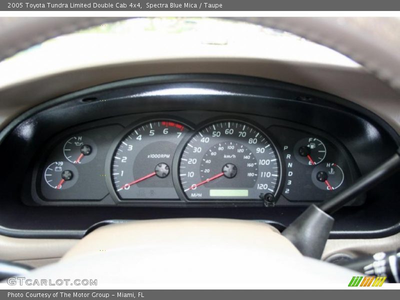  2005 Tundra Limited Double Cab 4x4 Limited Double Cab 4x4 Gauges