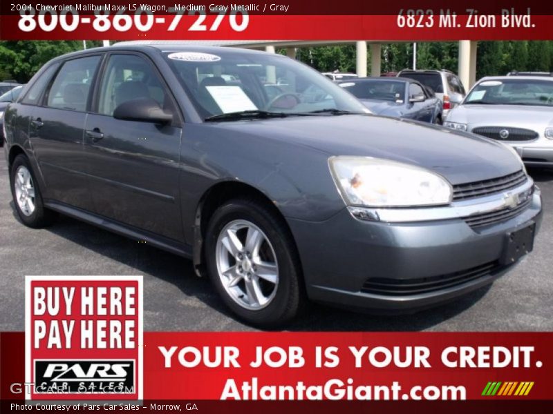 Medium Gray Metallic / Gray 2004 Chevrolet Malibu Maxx LS Wagon