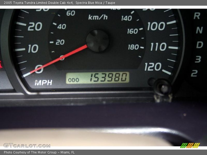 Spectra Blue Mica / Taupe 2005 Toyota Tundra Limited Double Cab 4x4