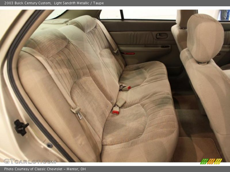 Light Sandrift Metallic / Taupe 2003 Buick Century Custom