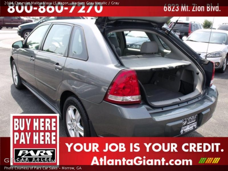 Medium Gray Metallic / Gray 2004 Chevrolet Malibu Maxx LS Wagon