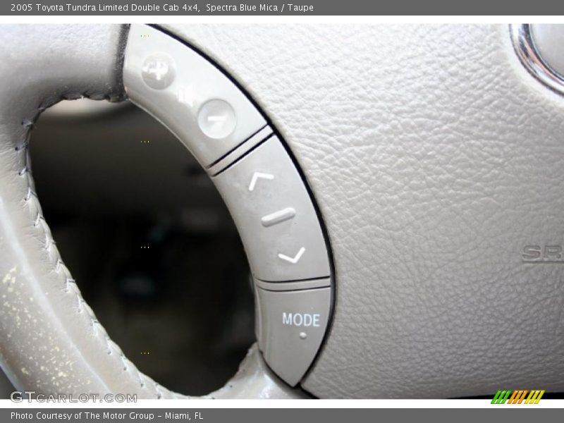 Spectra Blue Mica / Taupe 2005 Toyota Tundra Limited Double Cab 4x4
