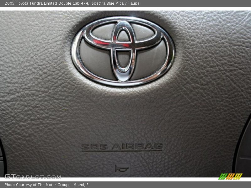 Spectra Blue Mica / Taupe 2005 Toyota Tundra Limited Double Cab 4x4