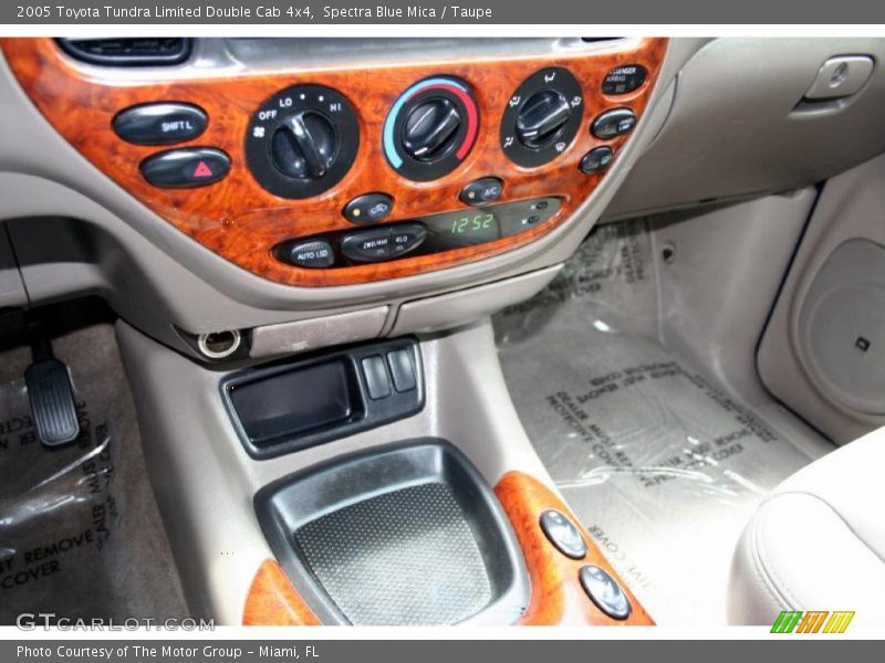 Spectra Blue Mica / Taupe 2005 Toyota Tundra Limited Double Cab 4x4