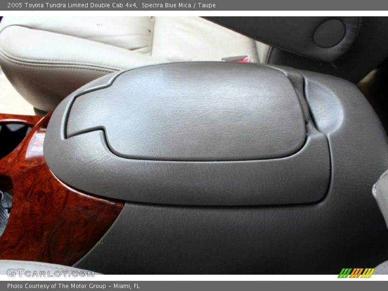Spectra Blue Mica / Taupe 2005 Toyota Tundra Limited Double Cab 4x4