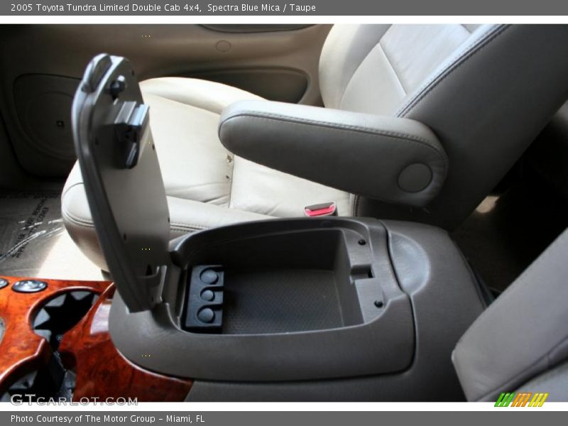 Spectra Blue Mica / Taupe 2005 Toyota Tundra Limited Double Cab 4x4