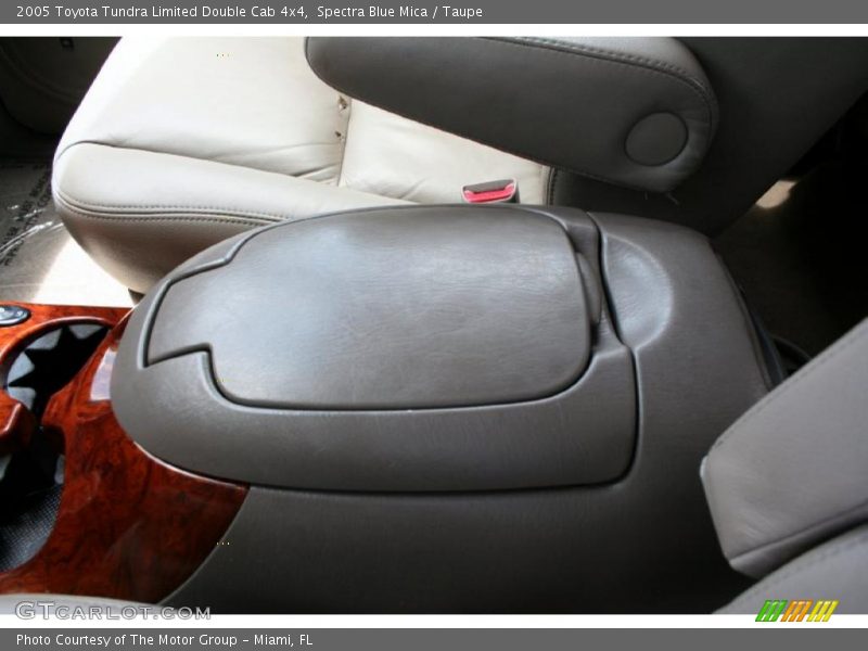Spectra Blue Mica / Taupe 2005 Toyota Tundra Limited Double Cab 4x4