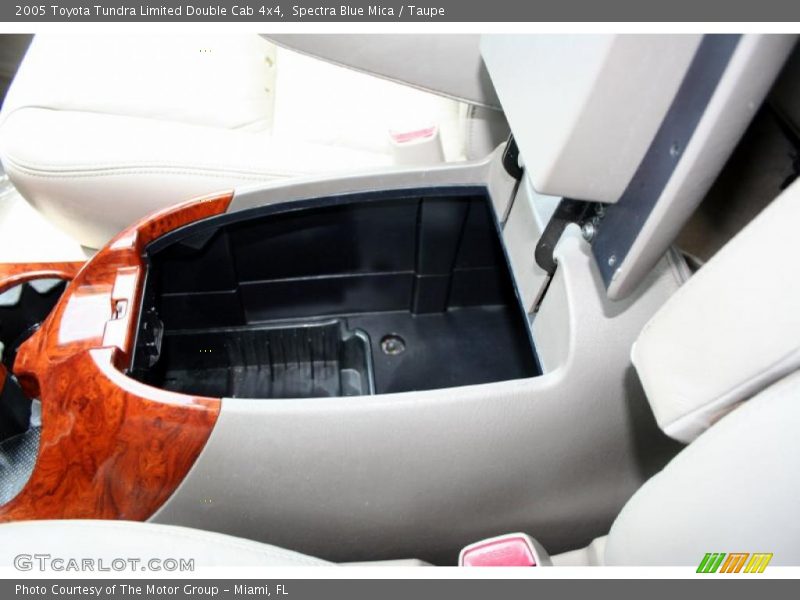 Spectra Blue Mica / Taupe 2005 Toyota Tundra Limited Double Cab 4x4
