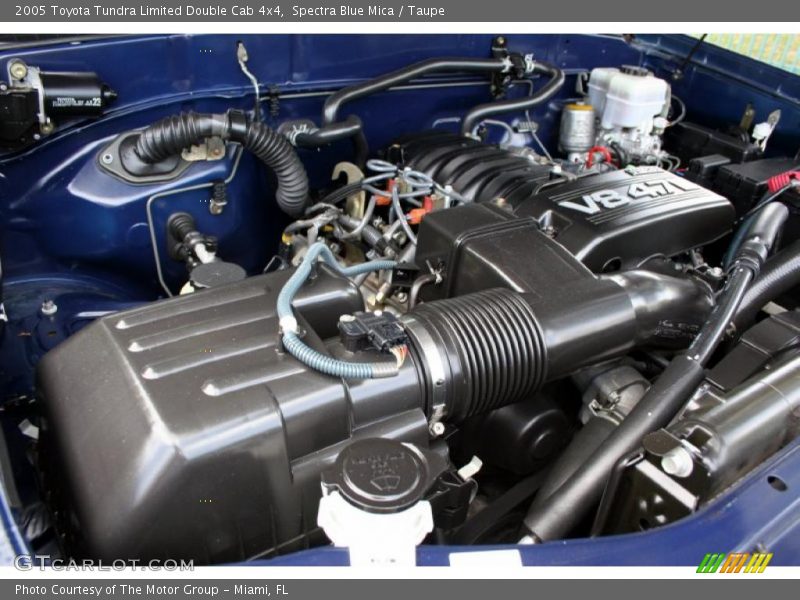  2005 Tundra Limited Double Cab 4x4 Engine - 4.7 Liter DOHC 32-Valve V8