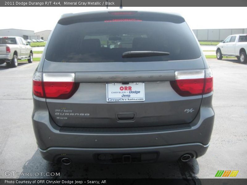 Mineral Gray Metallic / Black 2011 Dodge Durango R/T 4x4