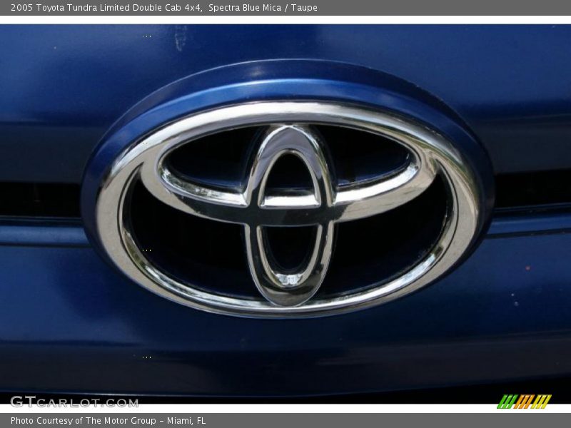 Spectra Blue Mica / Taupe 2005 Toyota Tundra Limited Double Cab 4x4