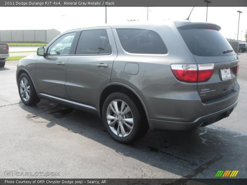 Mineral Gray Metallic / Black 2011 Dodge Durango R/T 4x4