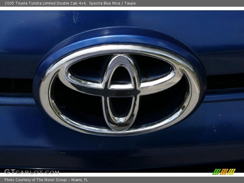 Spectra Blue Mica / Taupe 2005 Toyota Tundra Limited Double Cab 4x4