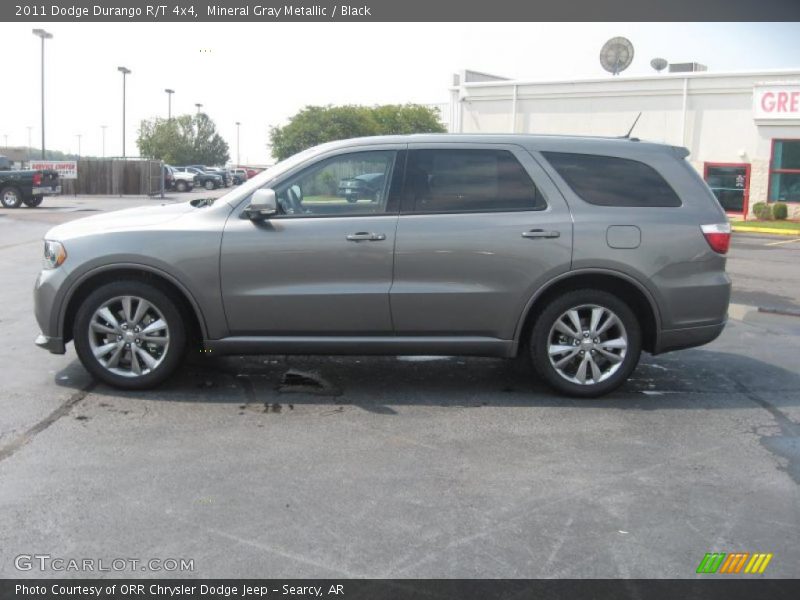 Mineral Gray Metallic / Black 2011 Dodge Durango R/T 4x4