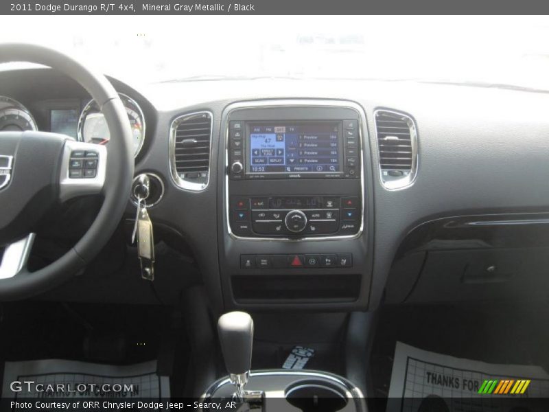 Mineral Gray Metallic / Black 2011 Dodge Durango R/T 4x4