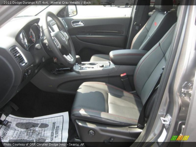 Mineral Gray Metallic / Black 2011 Dodge Durango R/T 4x4