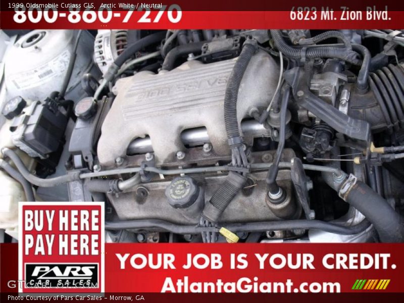 Arctic White / Neutral 1999 Oldsmobile Cutlass GLS