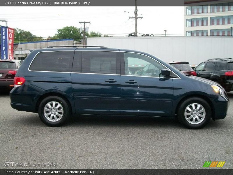 Bali Blue Pearl / Gray 2010 Honda Odyssey EX-L