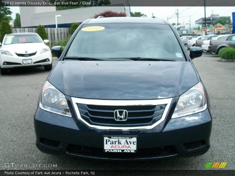 Bali Blue Pearl / Gray 2010 Honda Odyssey EX-L